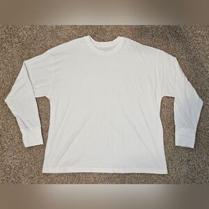 Aerie White Long Sleeve Tee